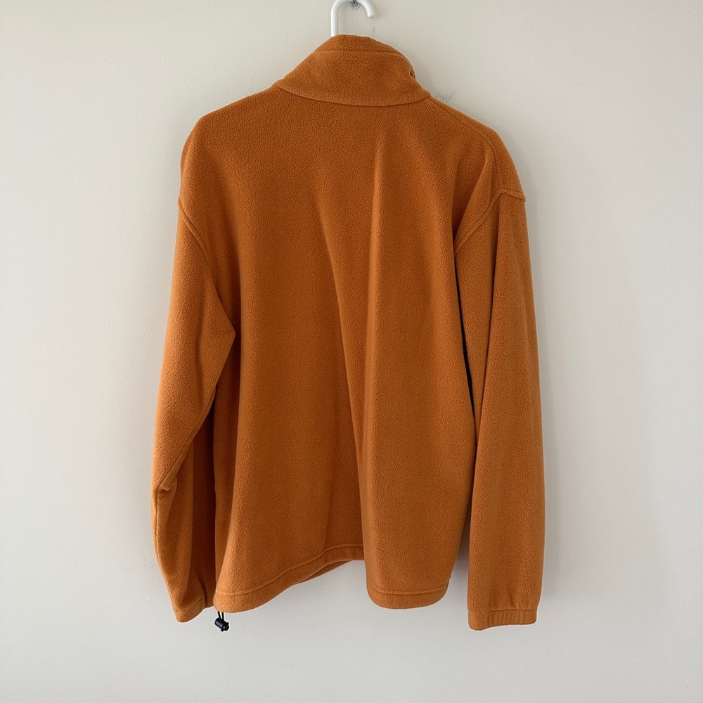 Columbia Men's Fleece Size L Orange - Picture 2 of 6